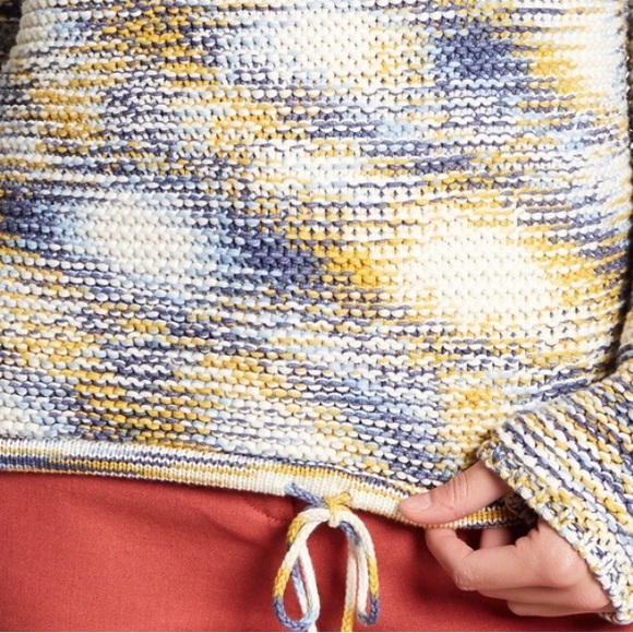 NWOT THEORY Multicolor Slouchy Sweater, Size Medium - Picture 5 of 9